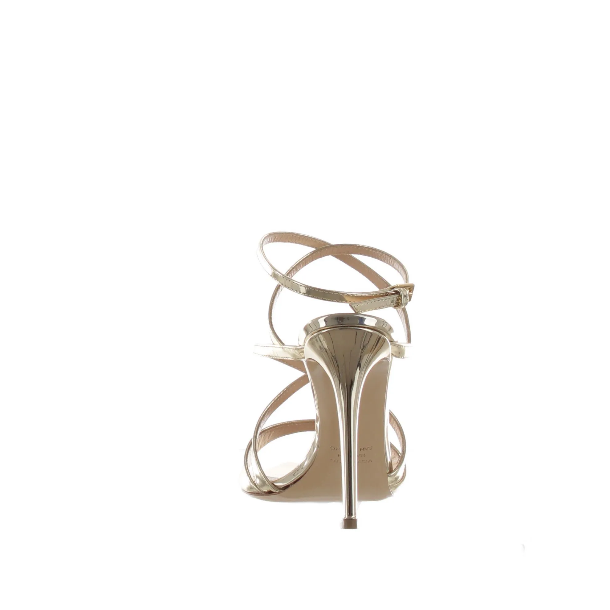 Mirrored leather Sandalo peak