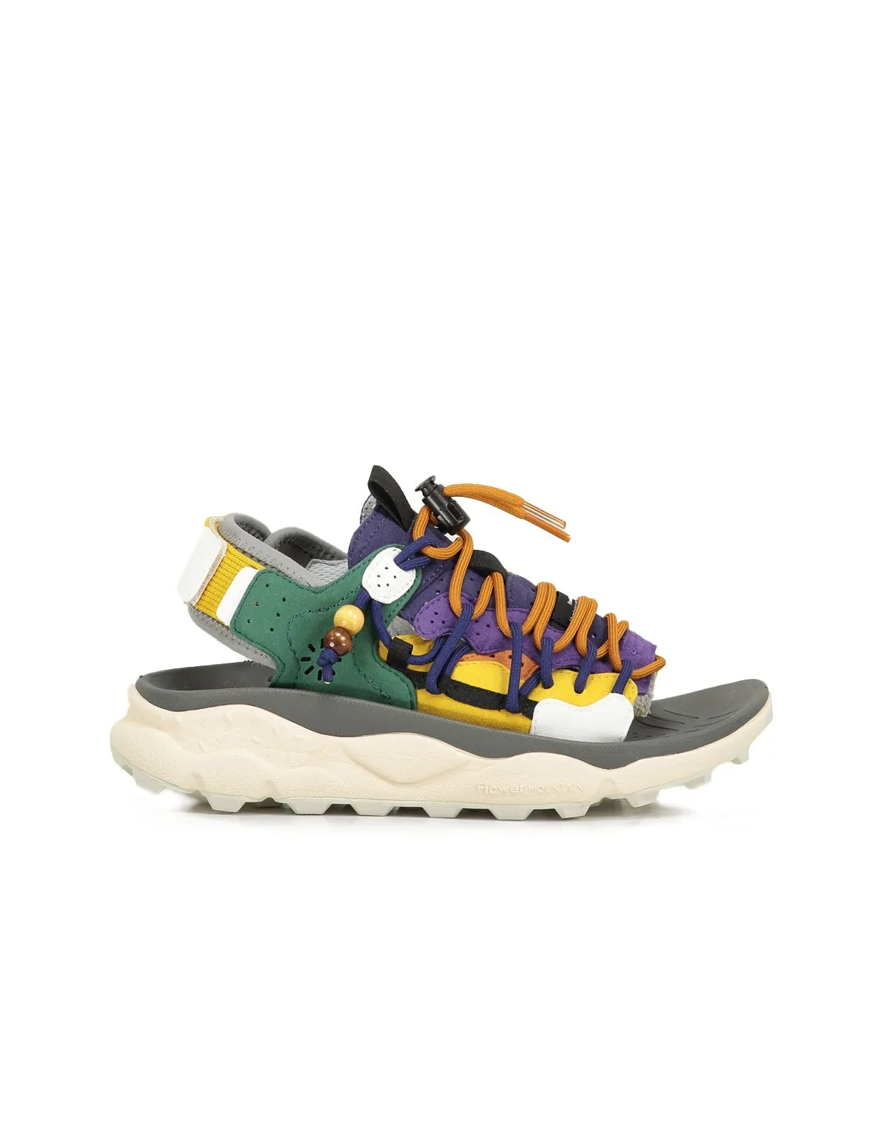 Multicolor New Nazca Platform Sandals