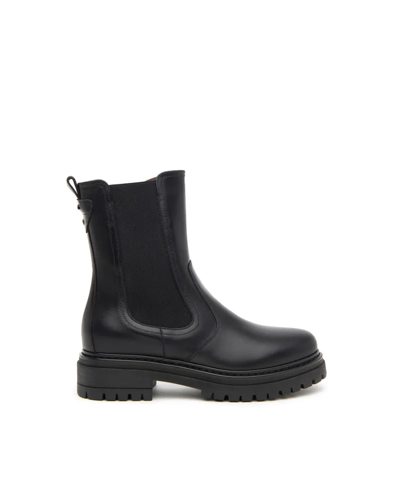 Nero Giardini Stivaletti Chelsea Donna in Pelle Nero I411830D100