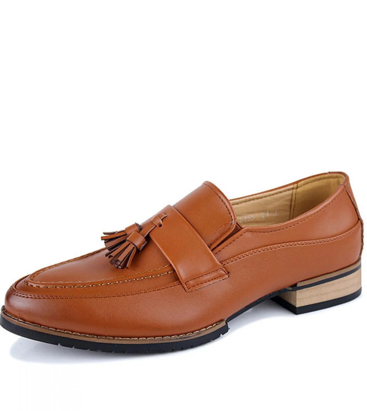 New arrival leather casual gentleman bureau loafers men's evening dress shoes