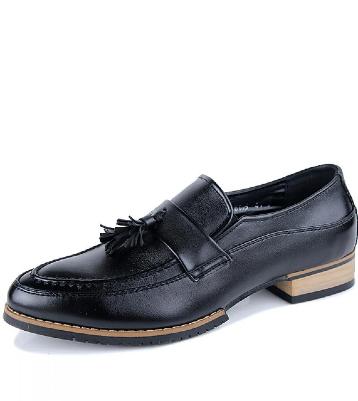 New arrival leather casual gentleman bureau loafers men's evening dress shoes