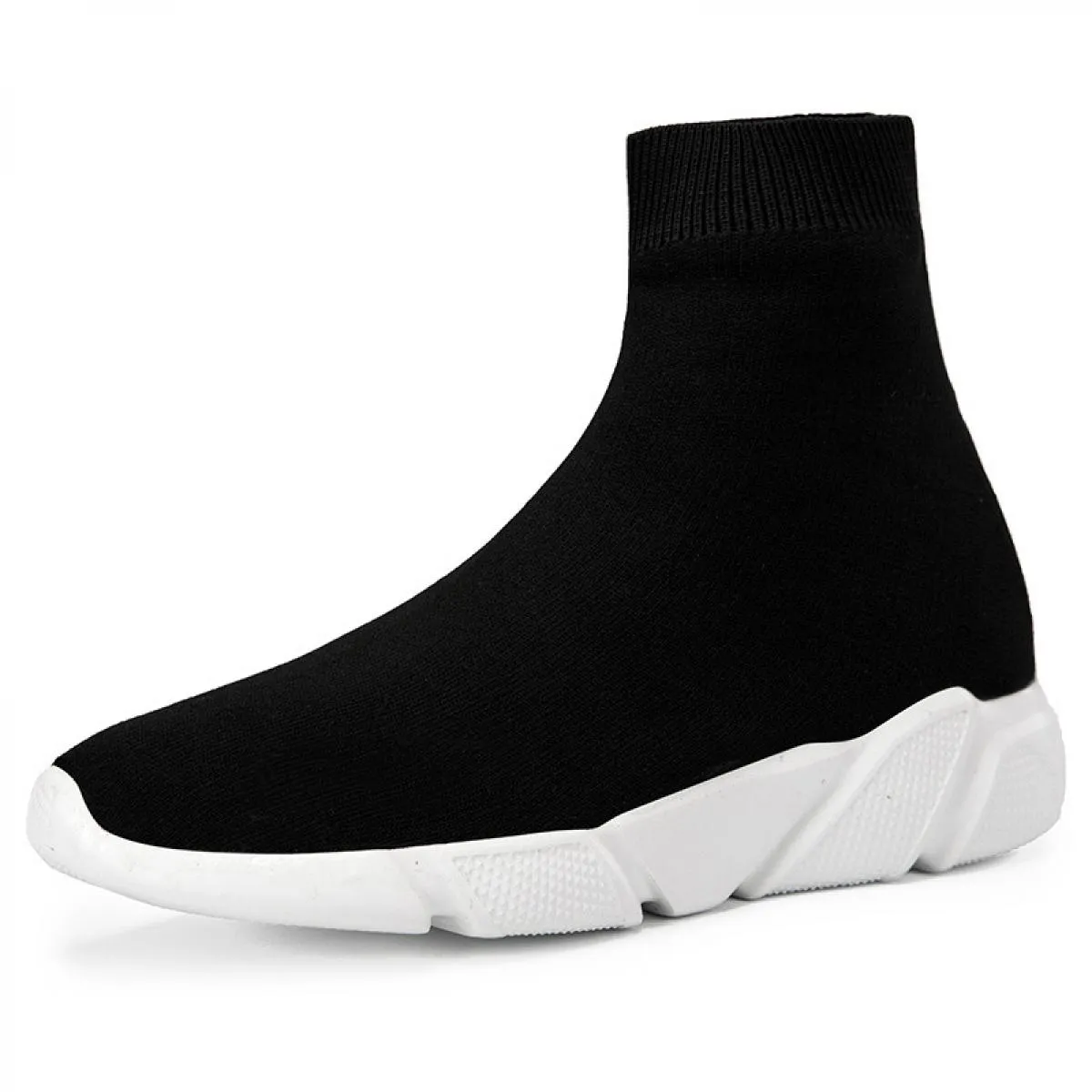 New Women's Fashion Sneakers Breathable Socks Boots Classic Slip-on Women's Casual Moccasins