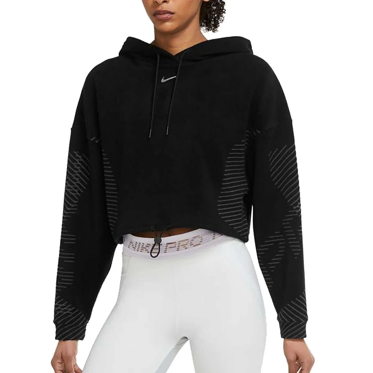      NIKE FELPA CROP CON CAPPUCCIO THERMA-FIT ADV DONNA  