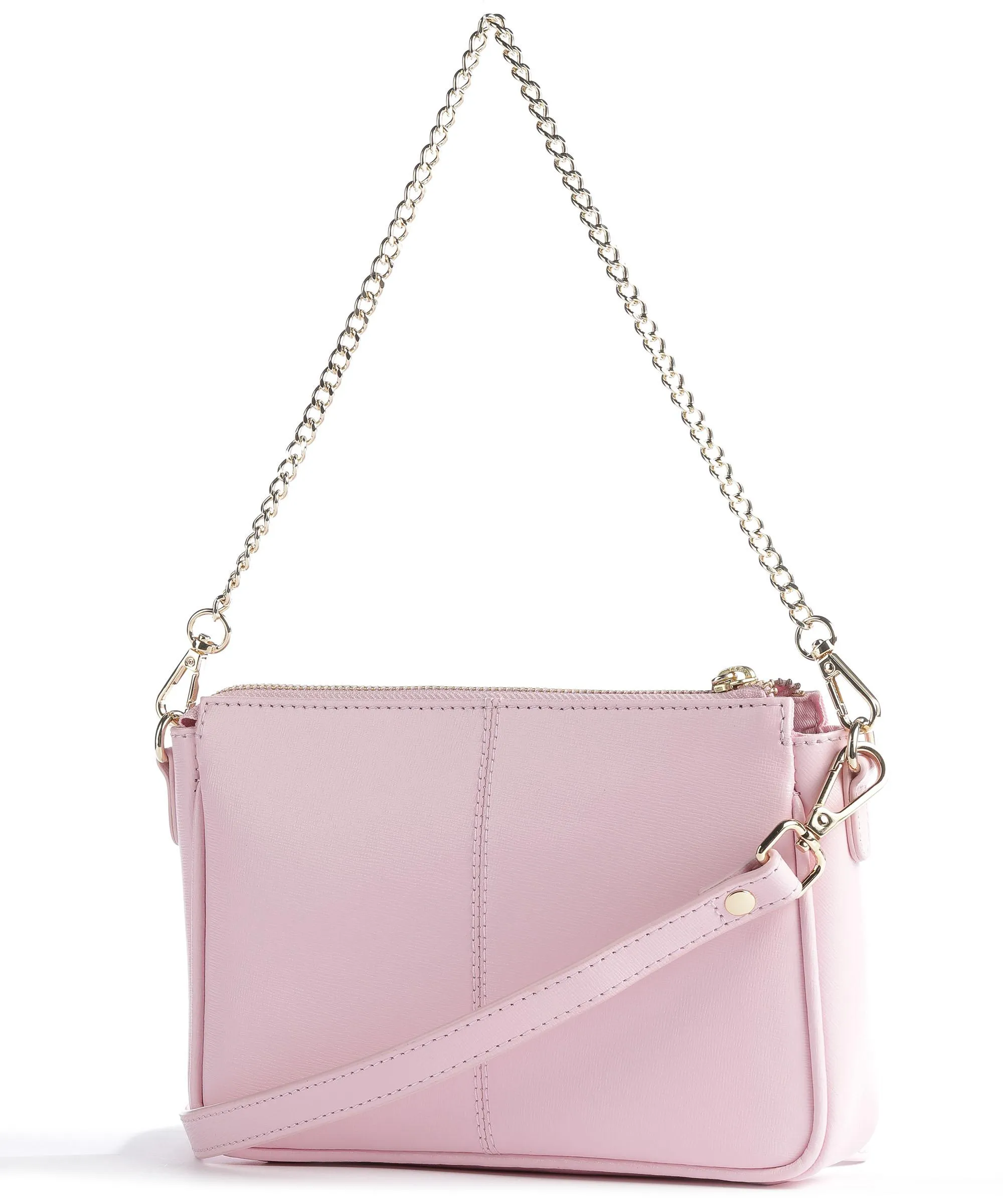Nunoo Florence Pink Calfskin Shoulder Bag