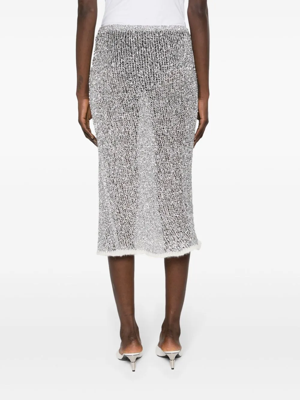 Open Knit Skirt