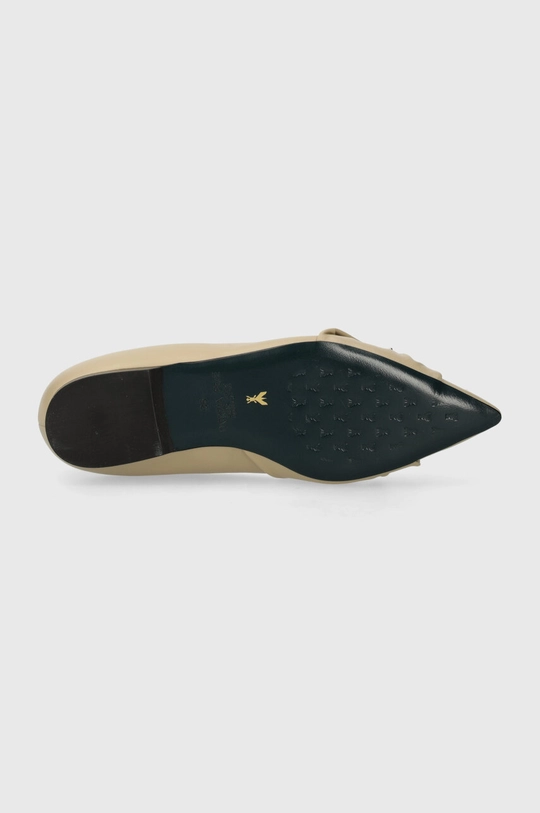 Patrizia Pepe leather ballerina shoes