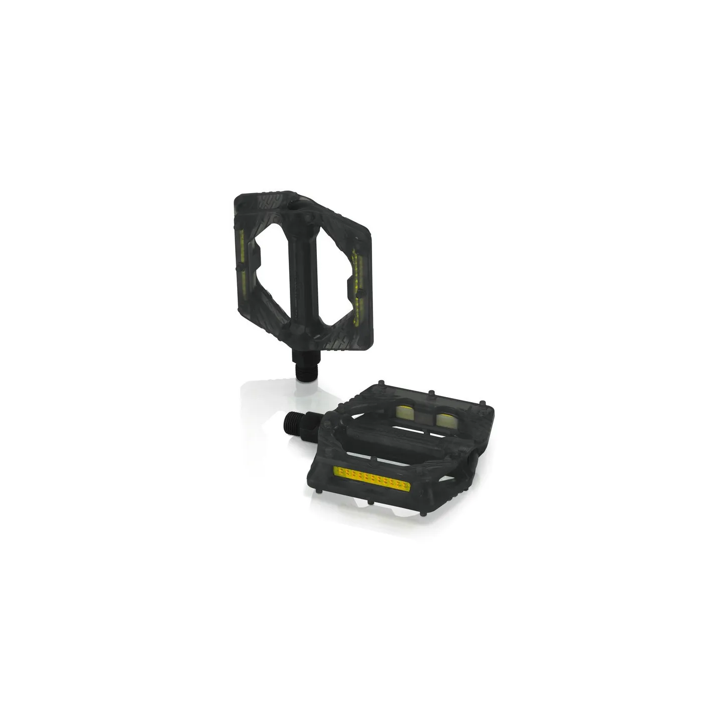 Pedale con piattforma XLC PD-M16 nero trasparente