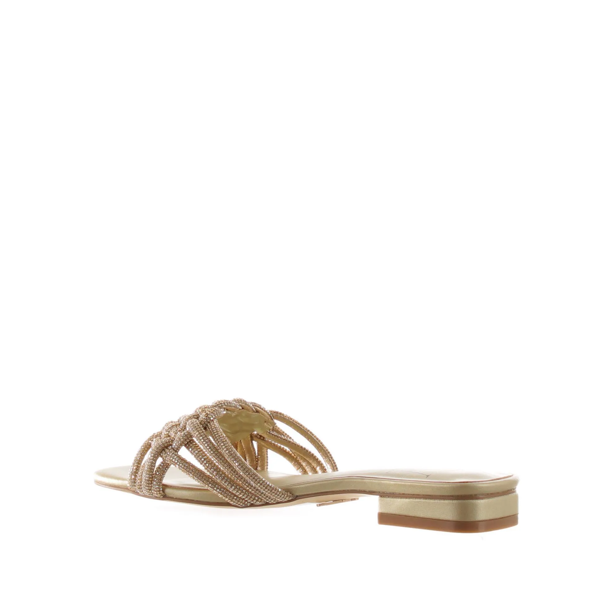 Pelle con strass - Ciabattina gioiello