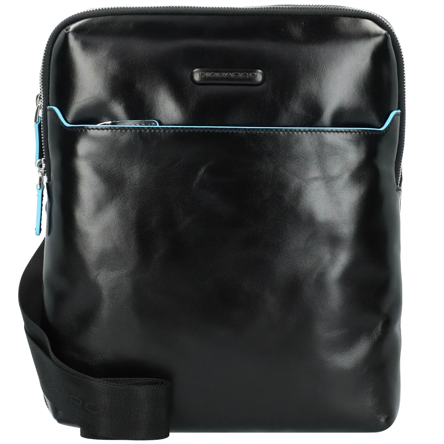Piquadro Lettera Leather Crossbody Bag 26 cm