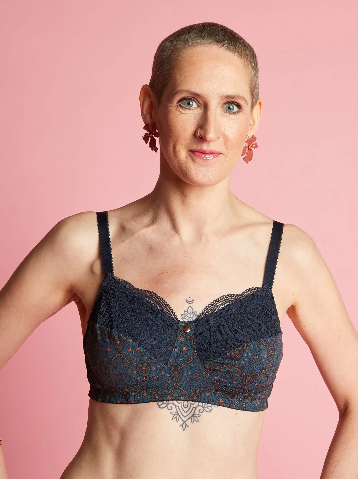 Postoperative Bra - Blue