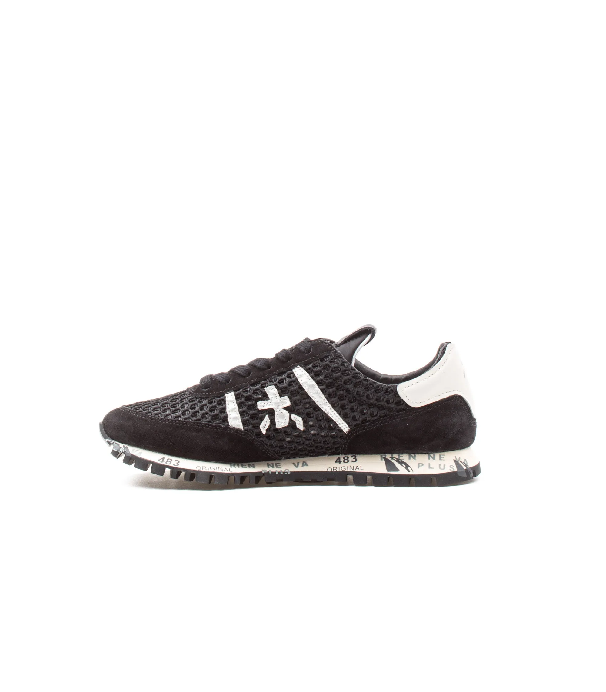 Premiata Black Seand 6753 Women's Shoes