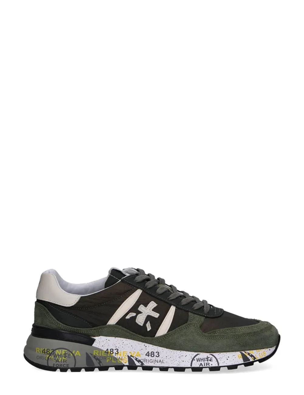 Premiata Landeck 6403 Green Sneakers