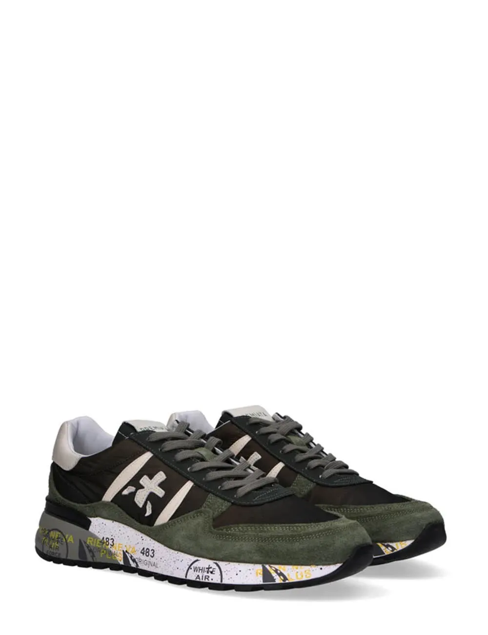 Premiata Landeck 6403 Green Sneakers