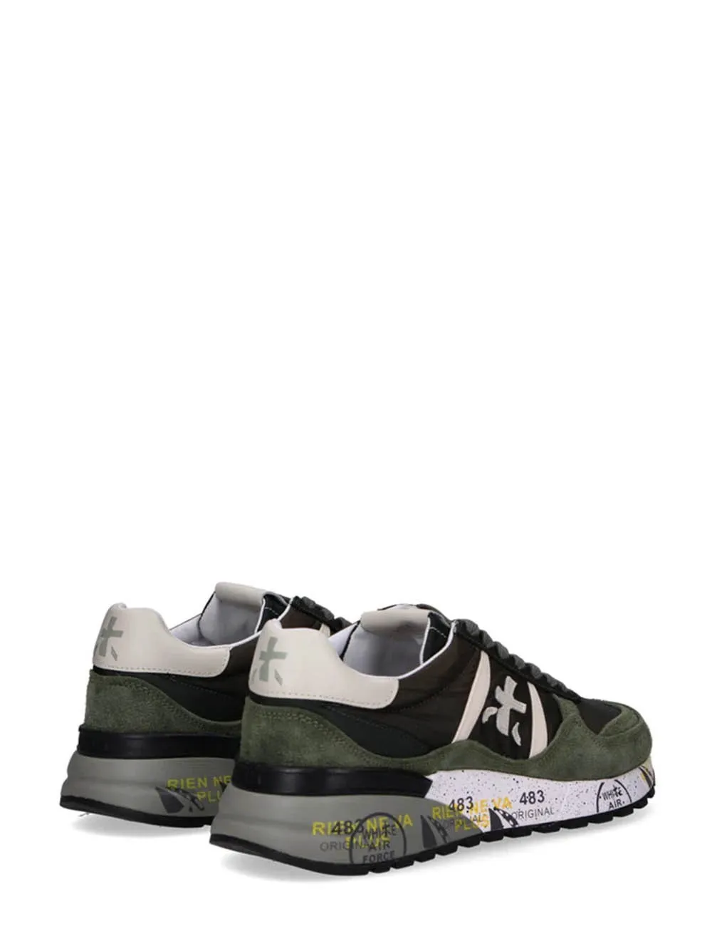 Premiata Landeck 6403 Green Sneakers
