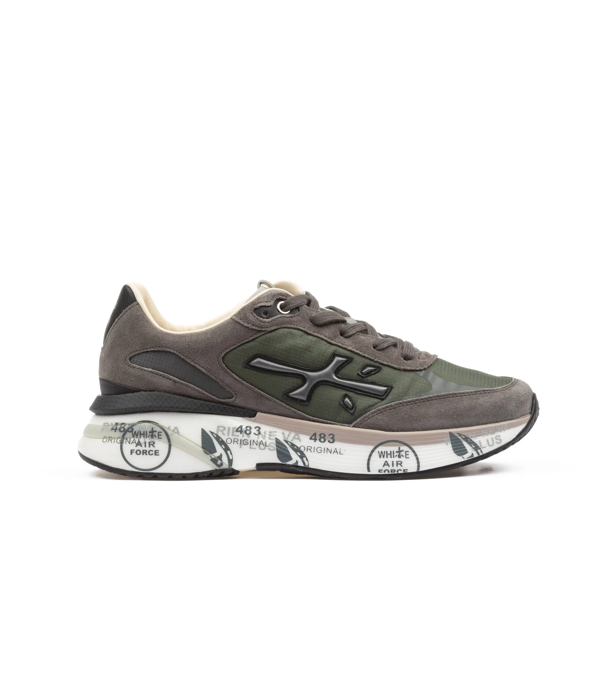 Premiata Military Green Moe Run 7106 for Men