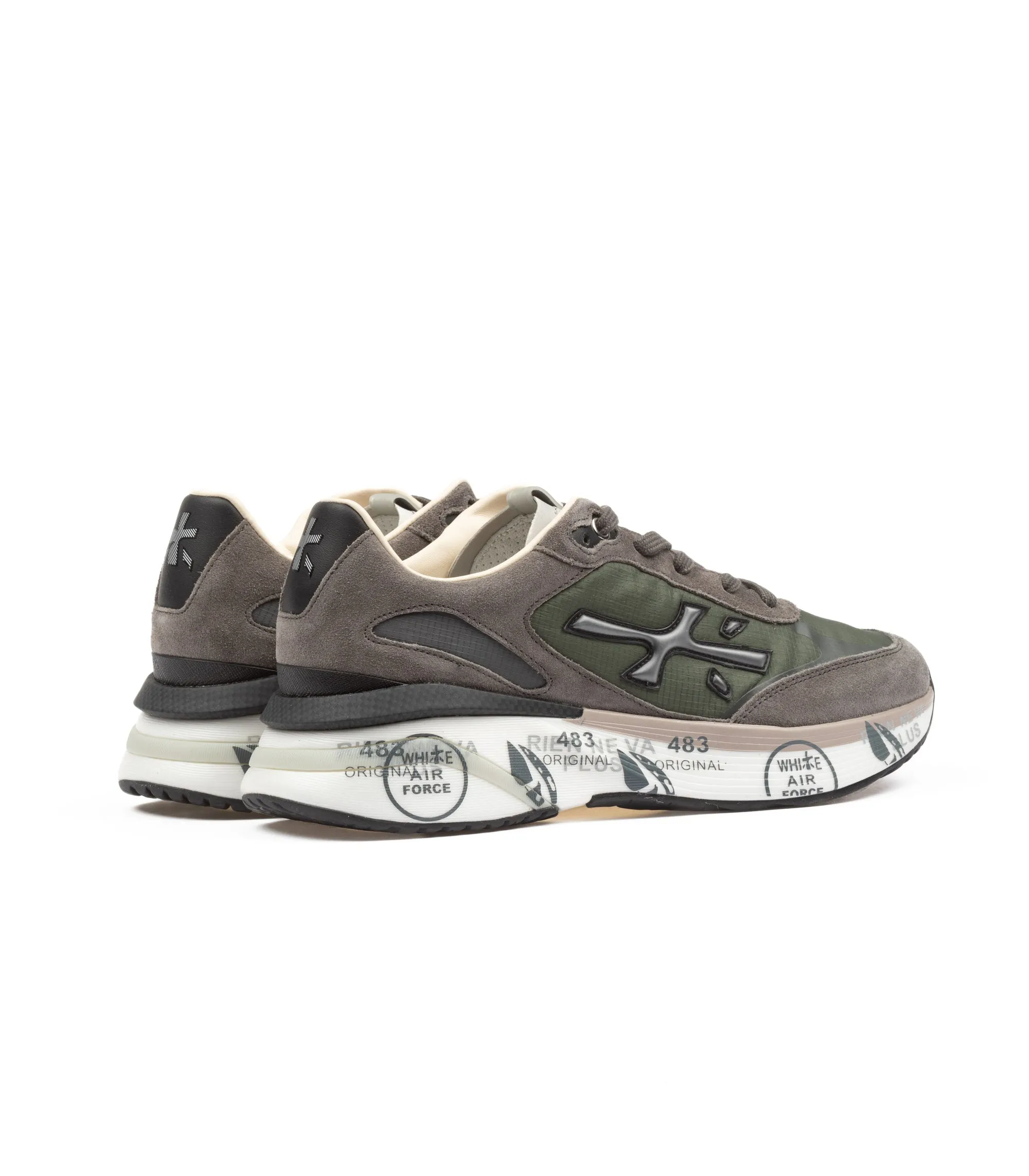 Premiata Military Green Moe Run 7106 for Men