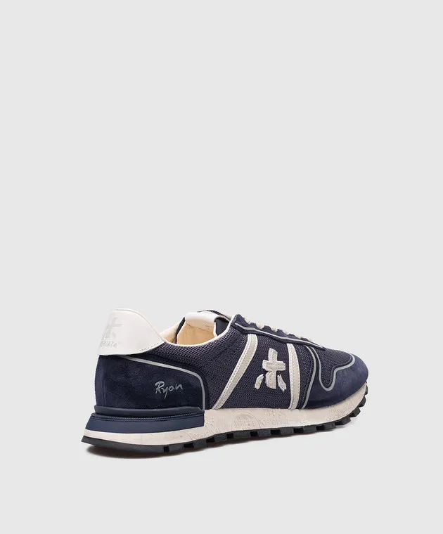 Premiata Blue Combi RYAN Sneakers RYAN