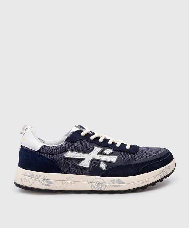 Premiata Blue Combi Sneakers Nous NOUS