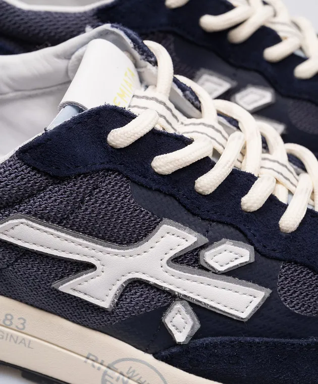 Premiata Blue Combi Sneakers Nous NOUS
