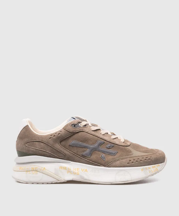 Premiata Brown Suede MOERUN Sneakers MOERUN