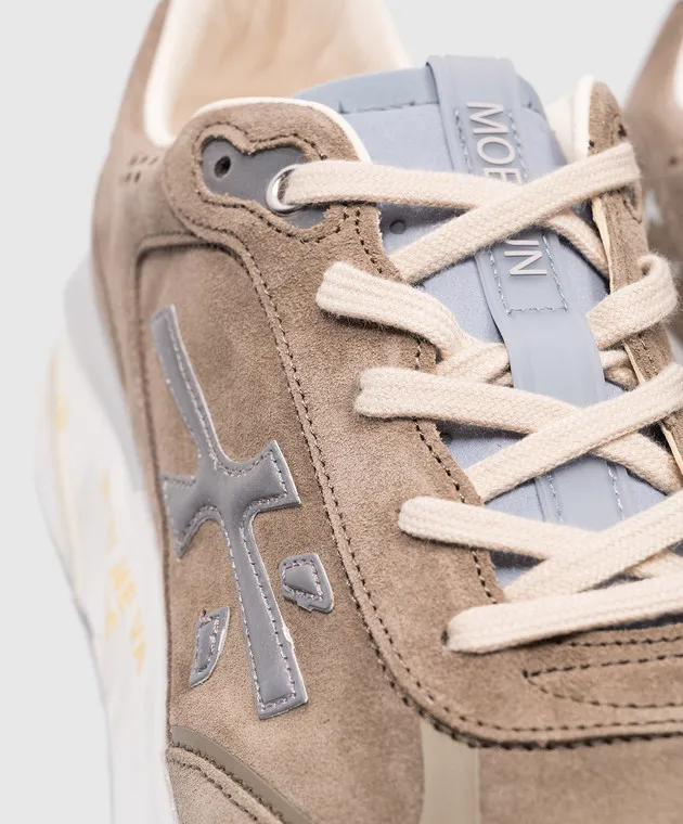 Premiata Brown Suede MOERUN Sneakers MOERUN