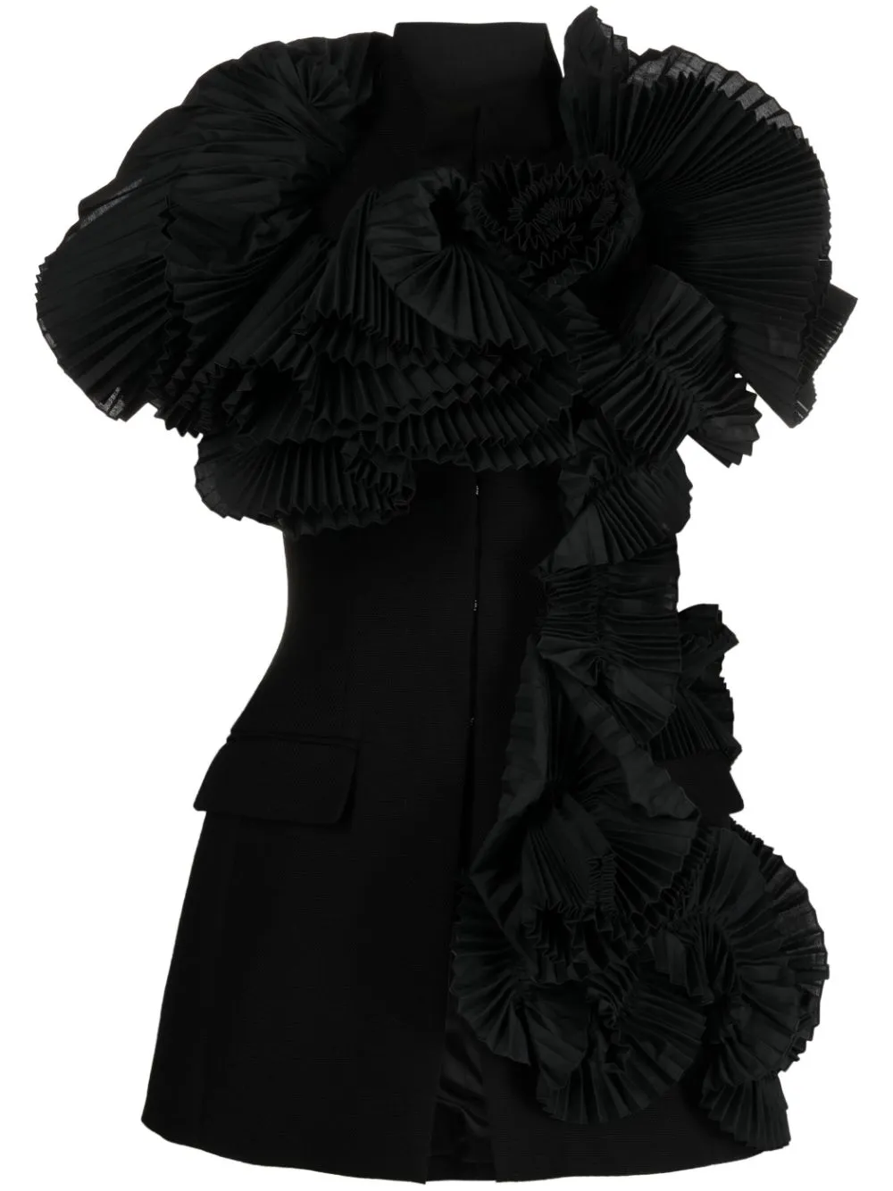 Ruffled jacket