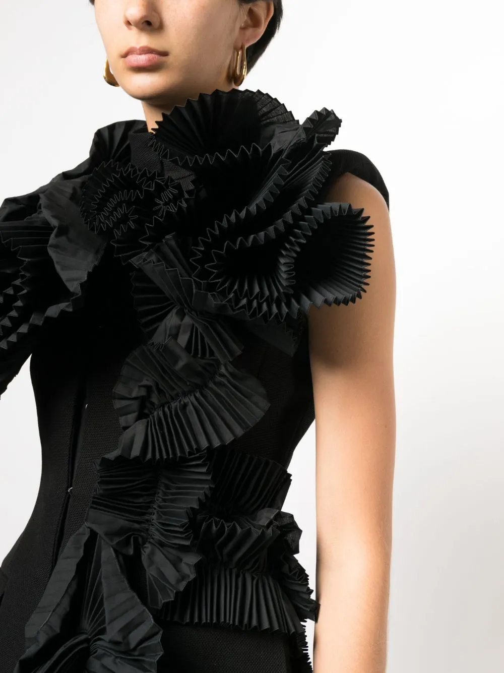 Ruffled jacket