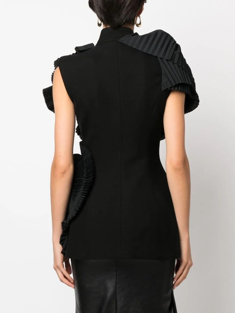 Ruffled jacket