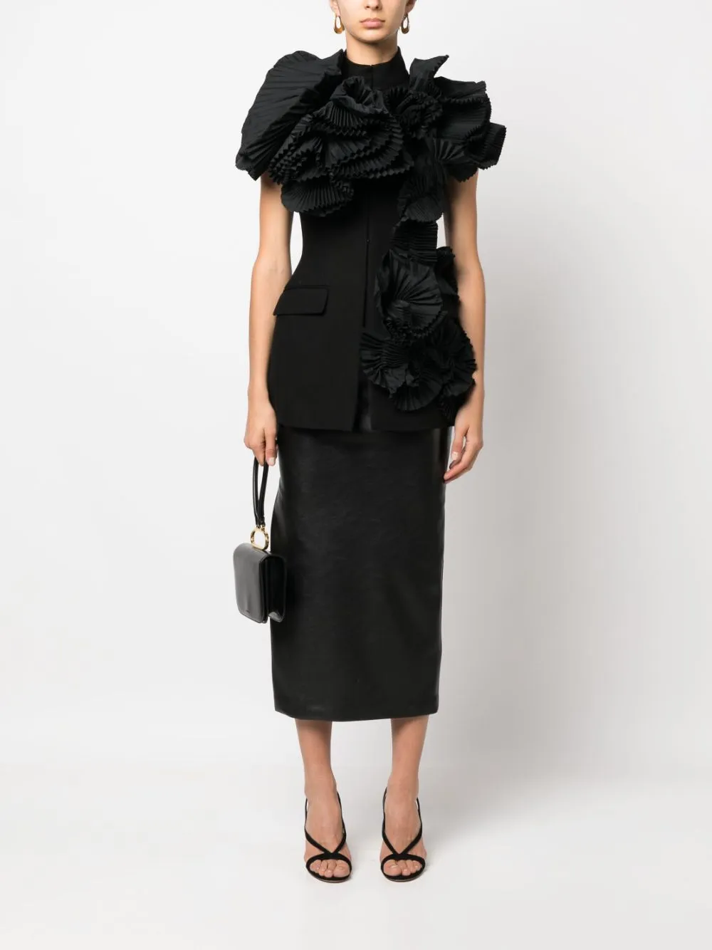 Ruffled jacket
