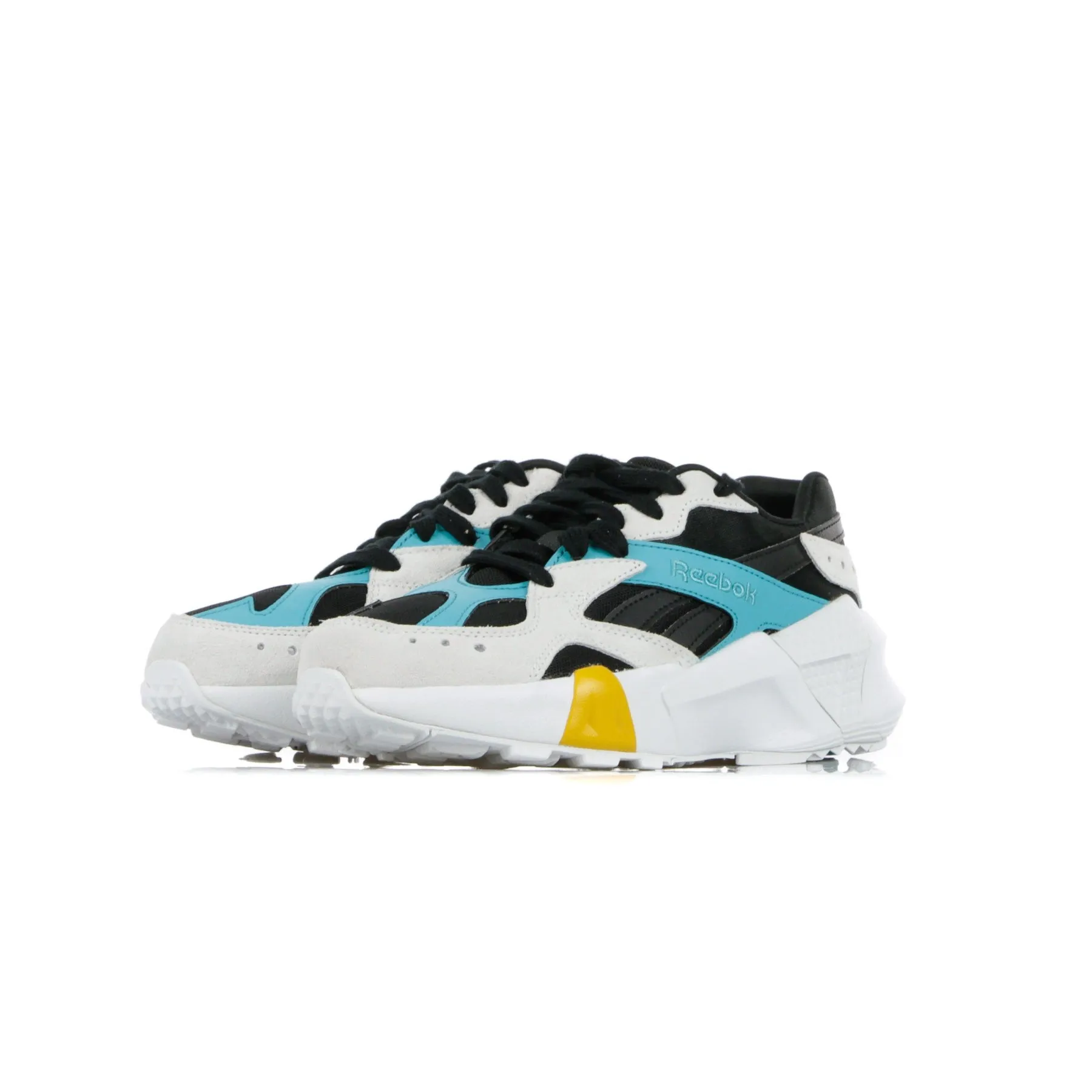 Scarpa Bassa Uomo Aztrek Double 93 Black/blue/grey/gold
