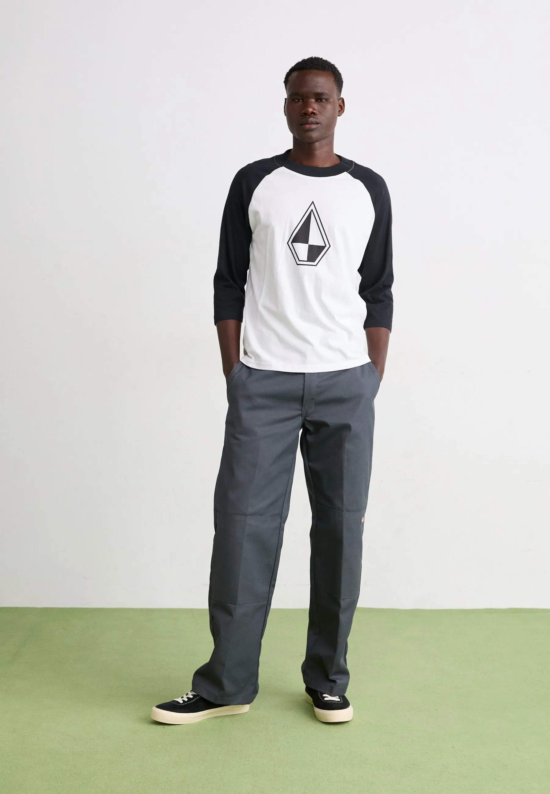 Schroff x Volcom 3/4 Raglan Long Sleeve Shirt