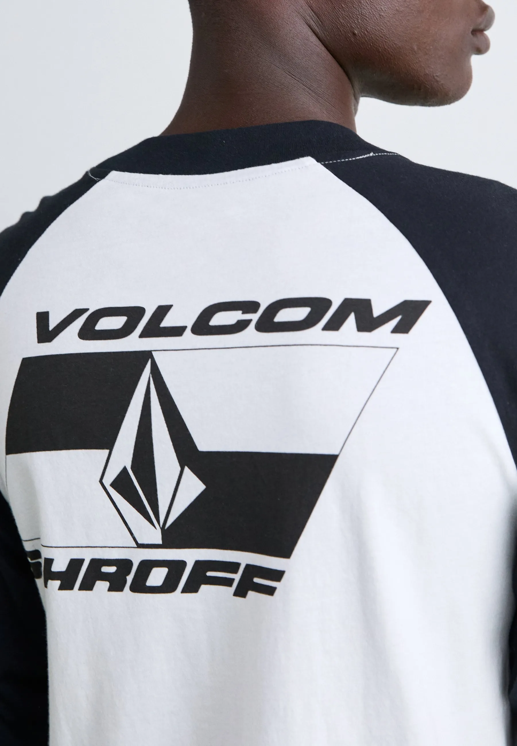 Schroff x Volcom 3/4 Raglan Long Sleeve Shirt