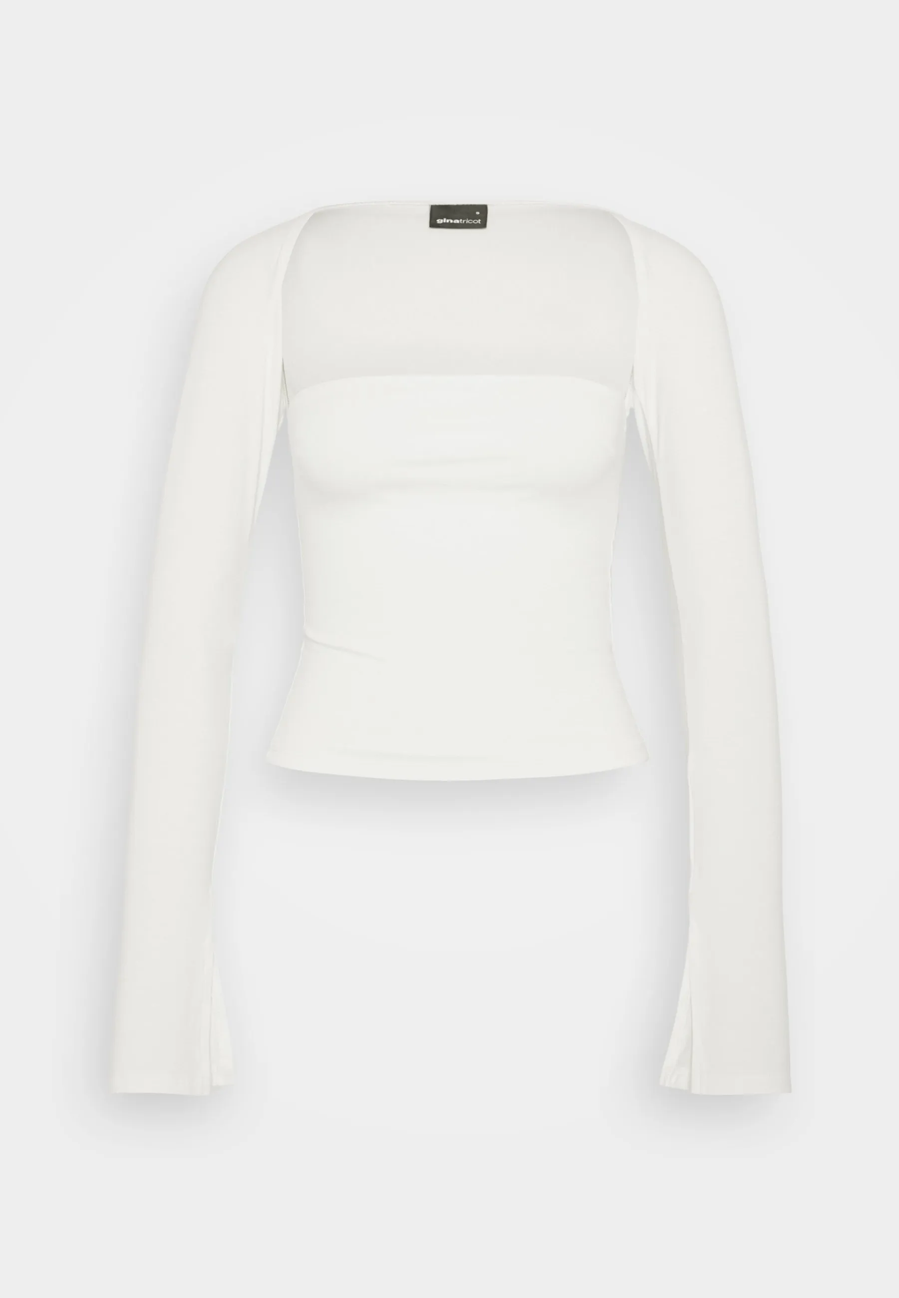 Soft Touch Square Neck Long Sleeve Shirt