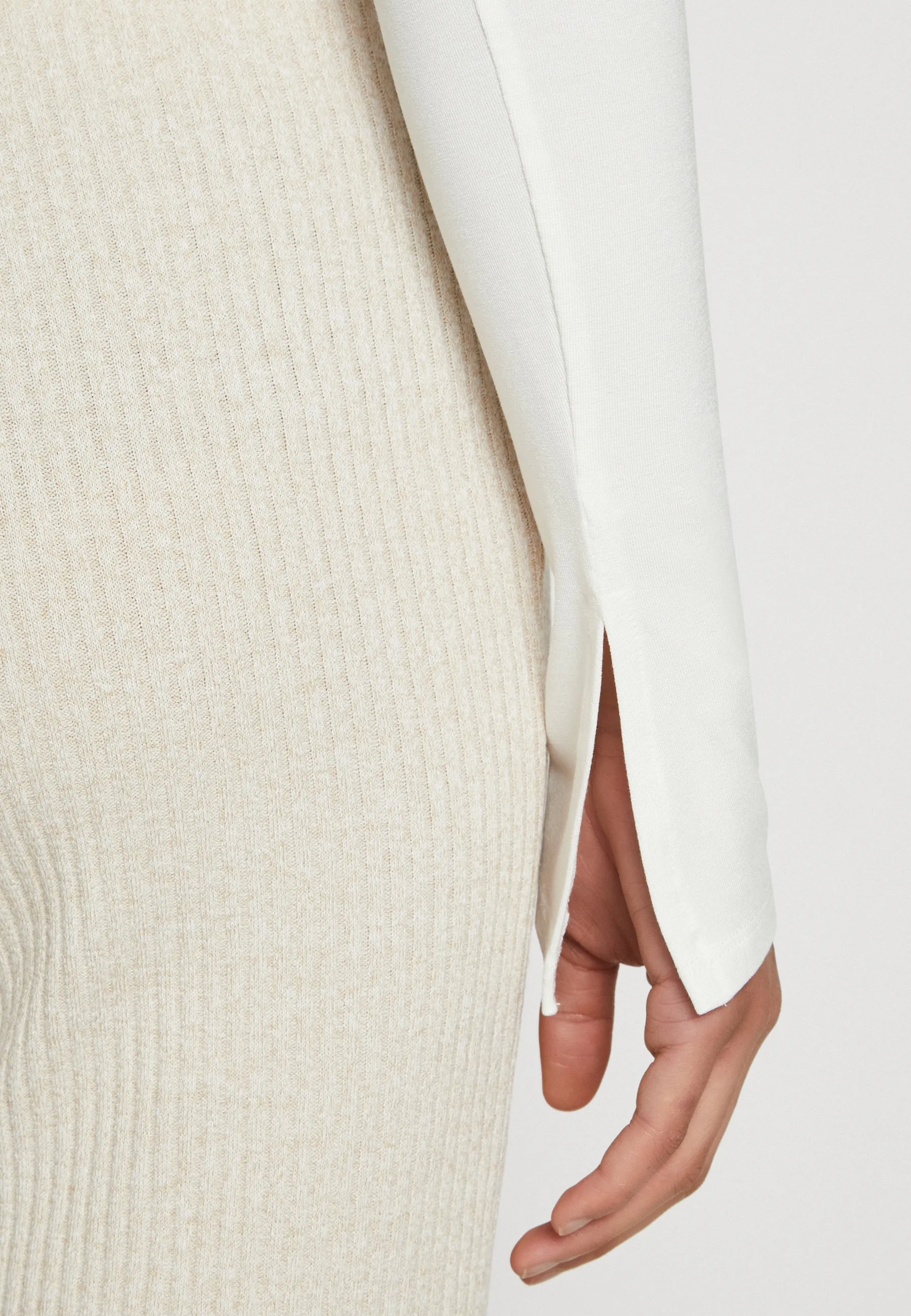 Soft Touch Square Neck Long Sleeve Shirt