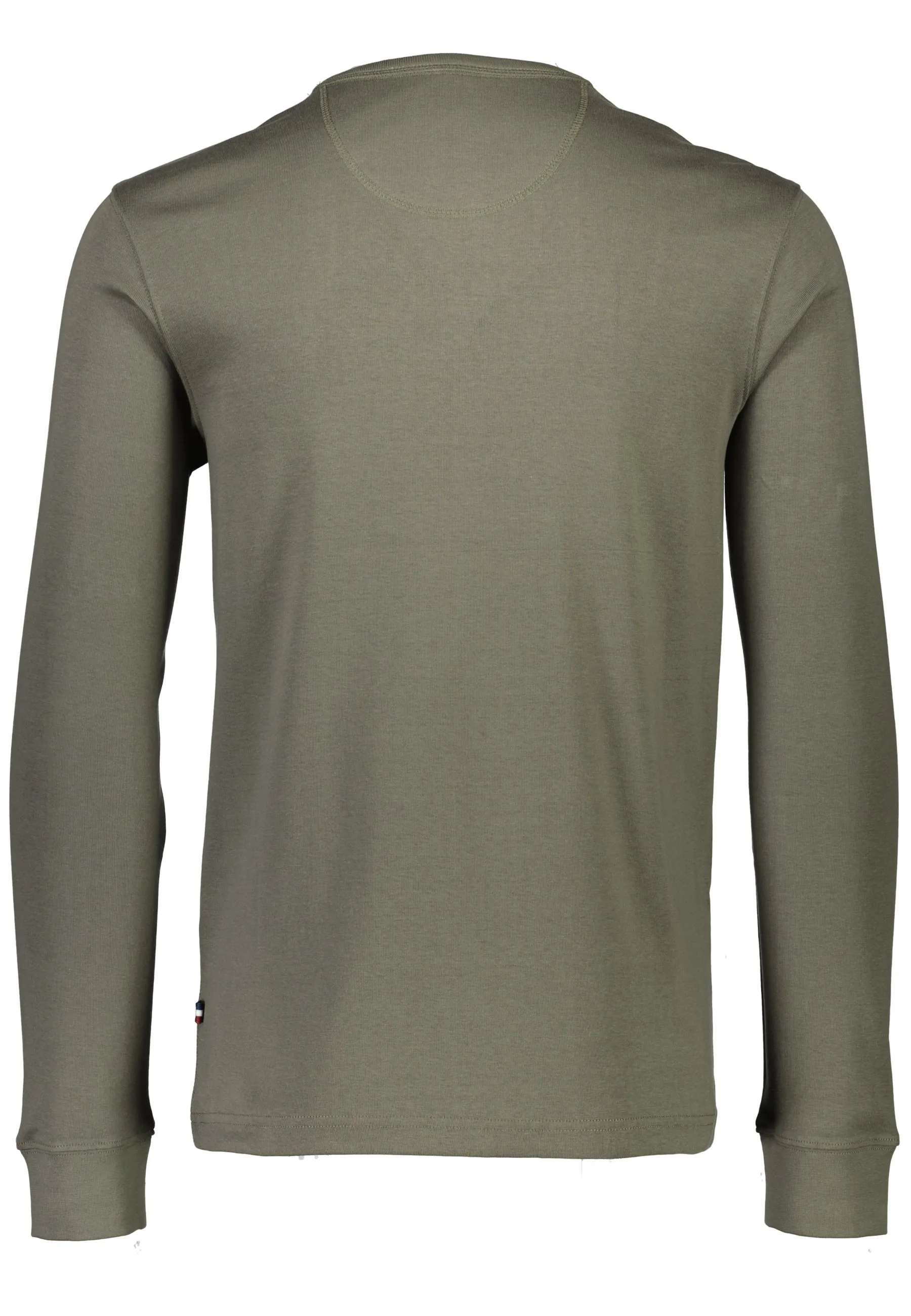 Solid Granddad Long Sleeve Shirt
