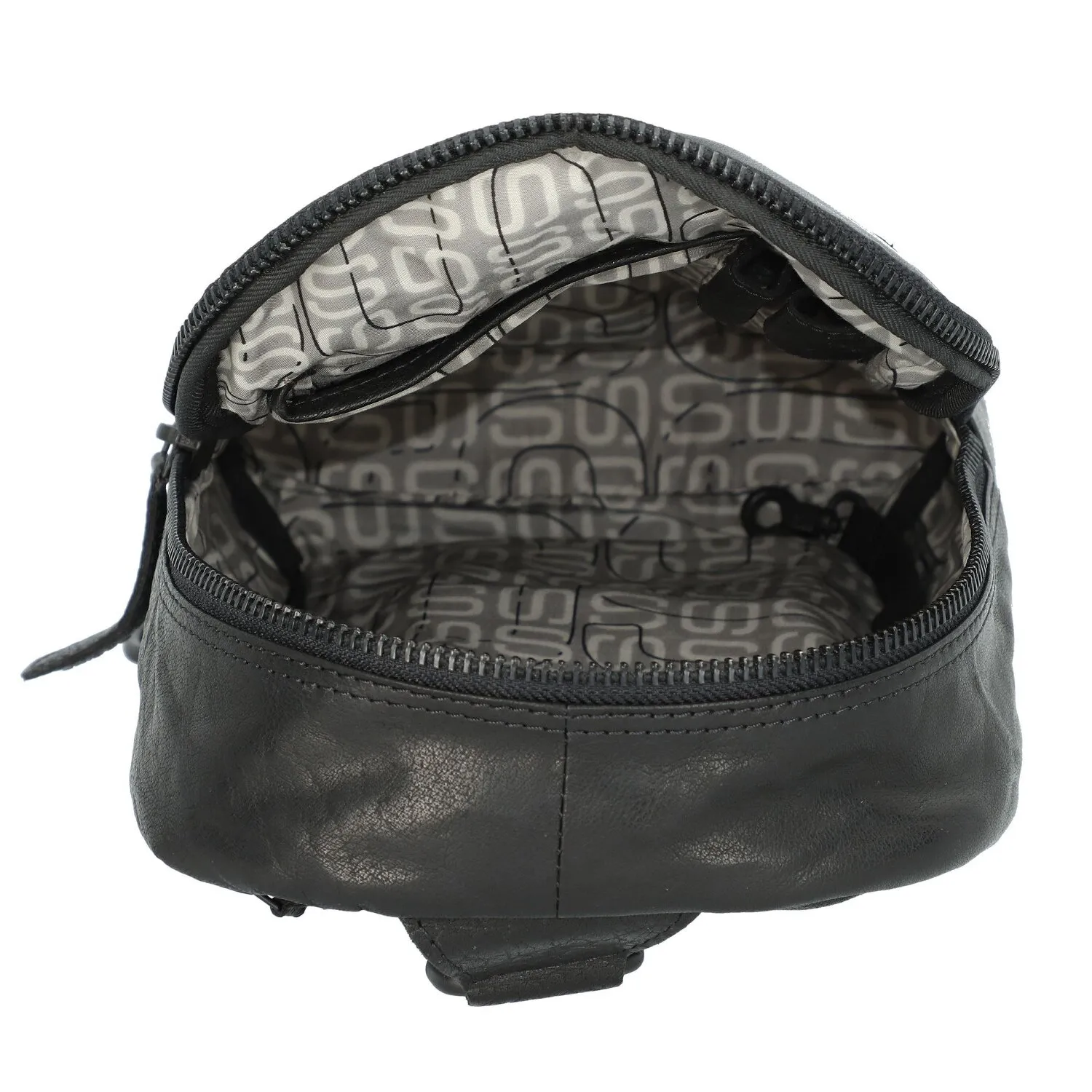 Spikes & Sparrow Bronco Leather Crossbody Bag 17.5 cm