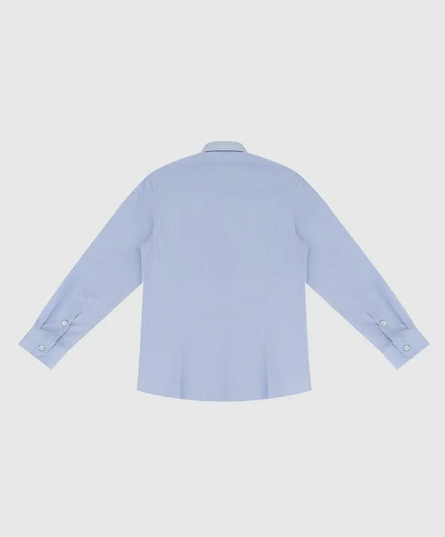 Stefano Ricci Maglia a righe blu per bambini YC004124LJ1807