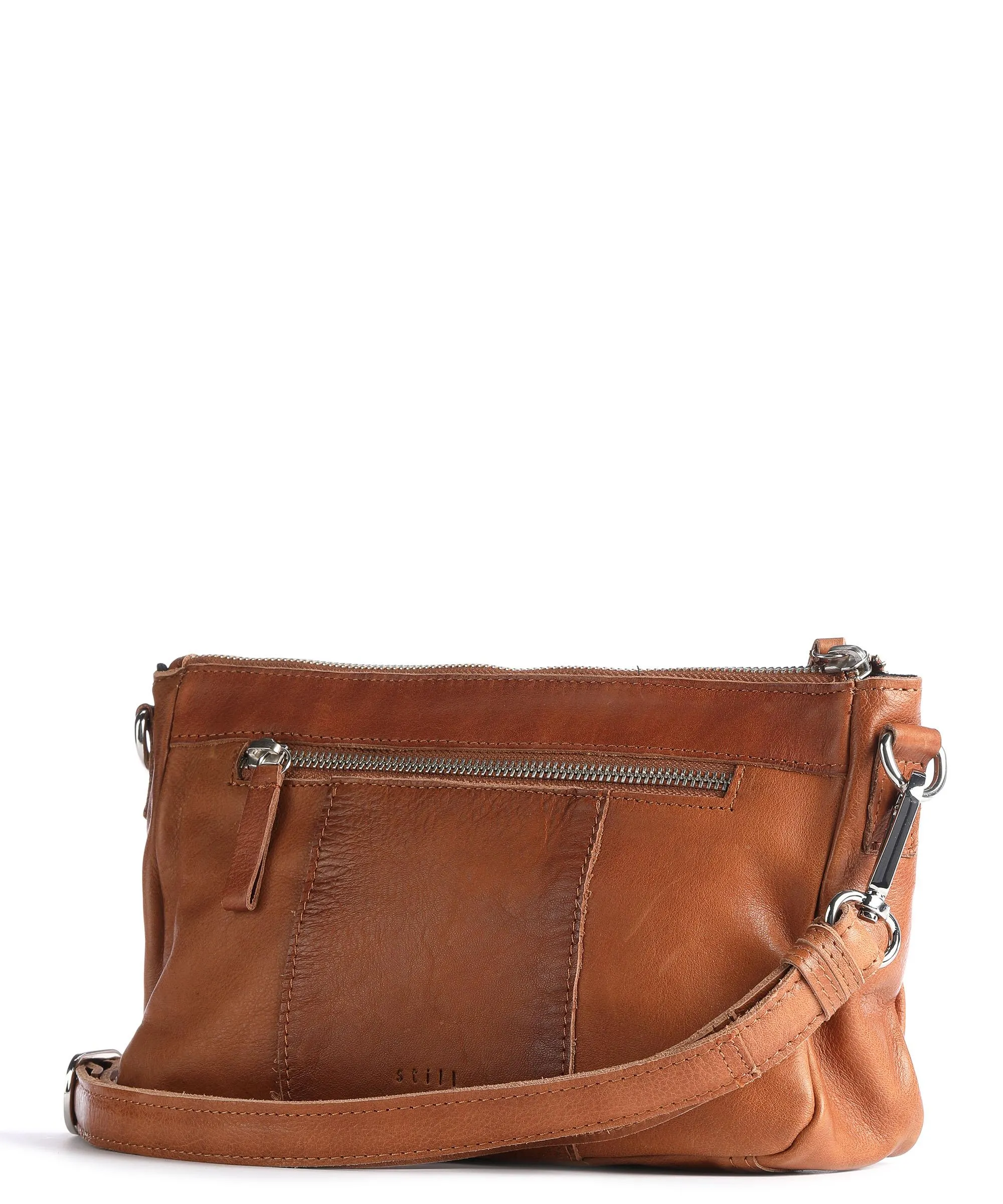 Still Nordic Basic Shoulder Bag Caramel Grain Leather