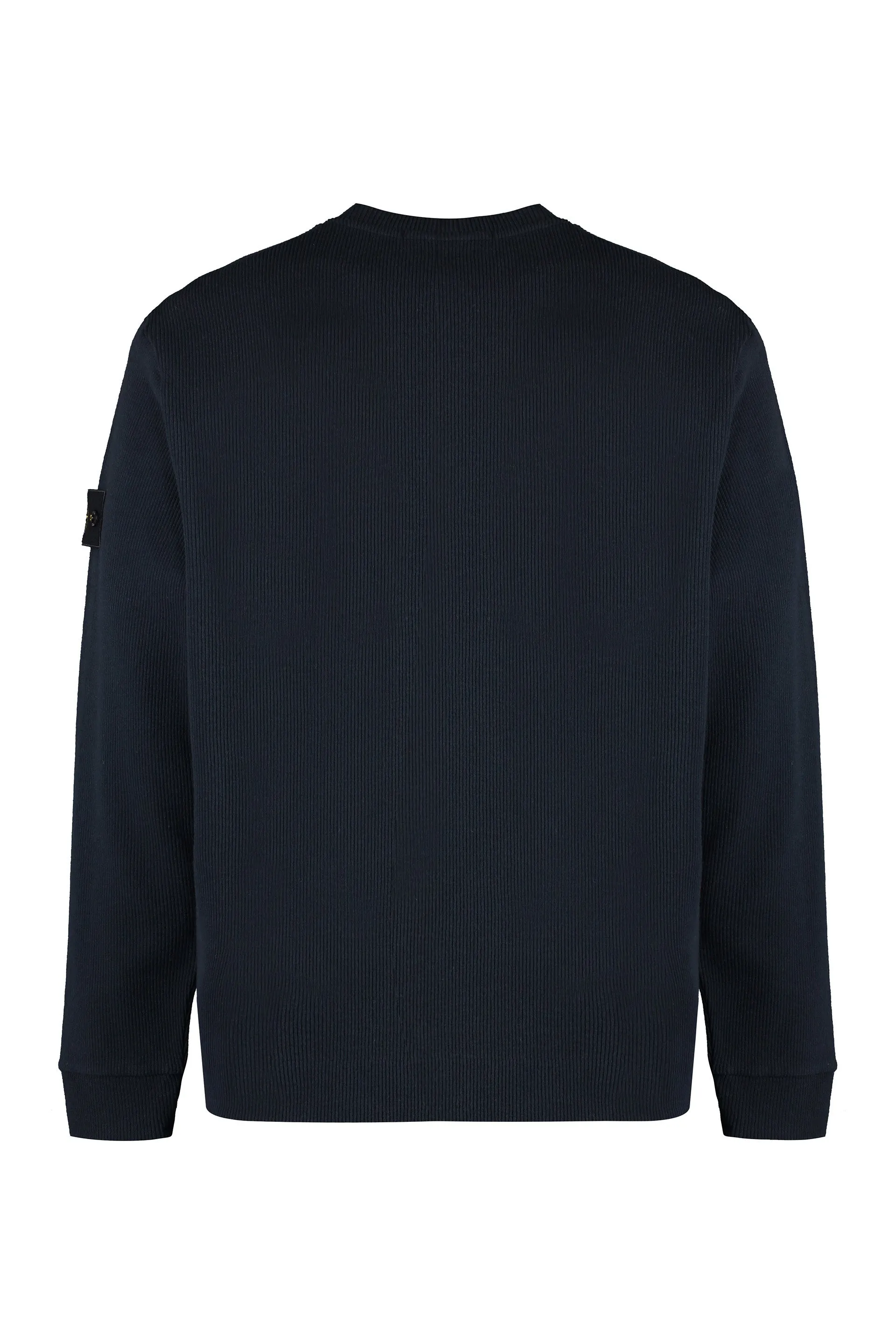 Stone Island Cotton Blend Crew-neck Sweater
