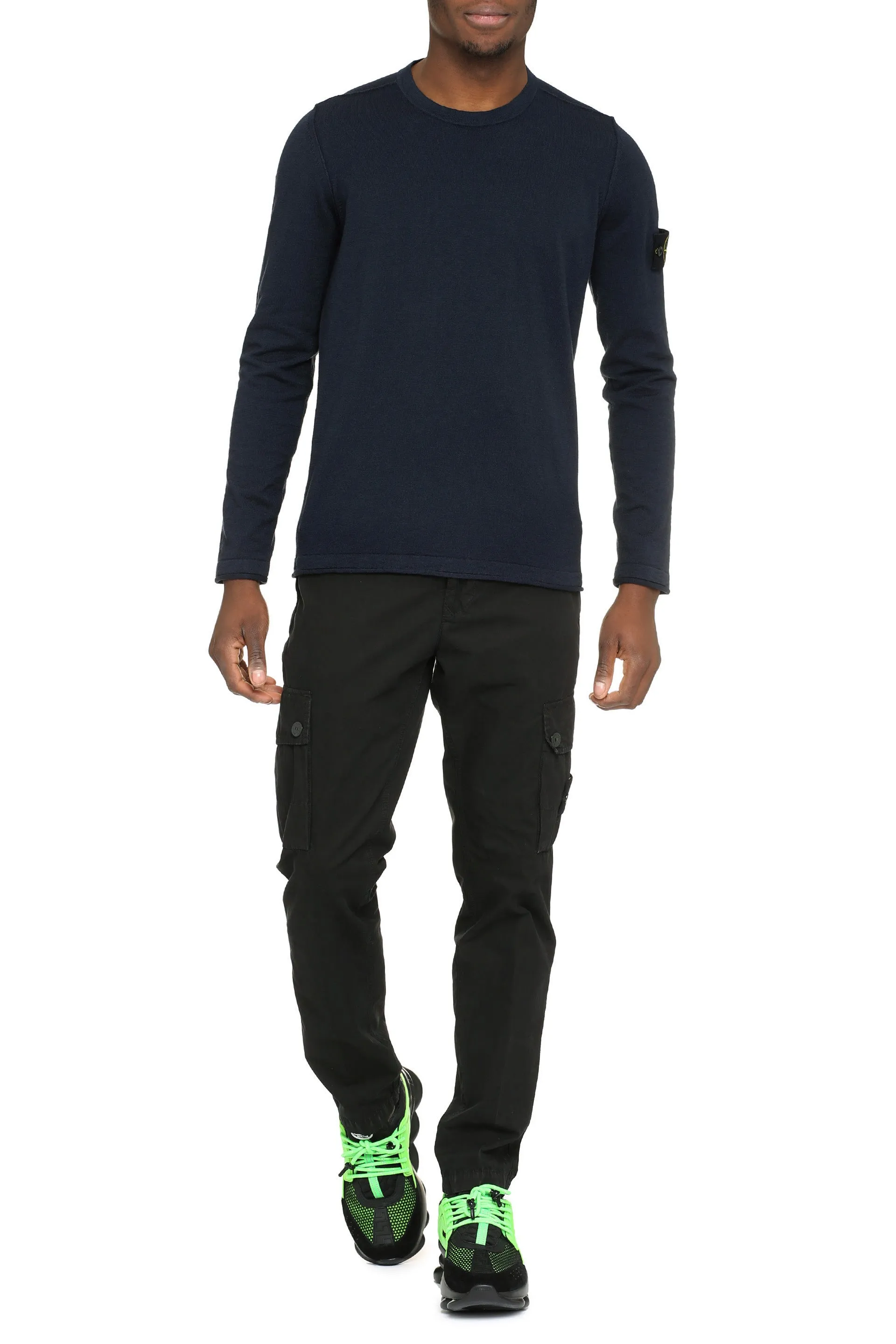 Stone Island girocollo maglione maniche lunghe