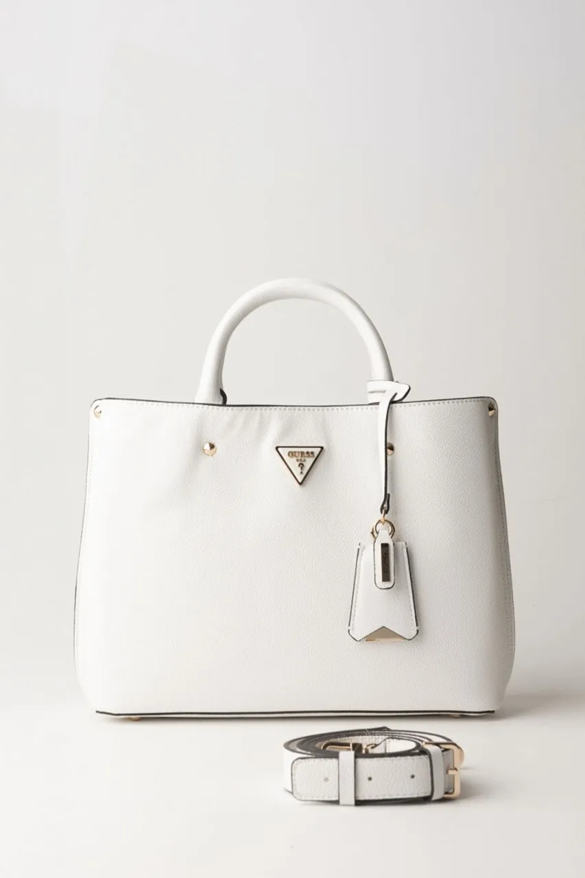 Stone Meridian Handbag with Removable Shoulder Strap