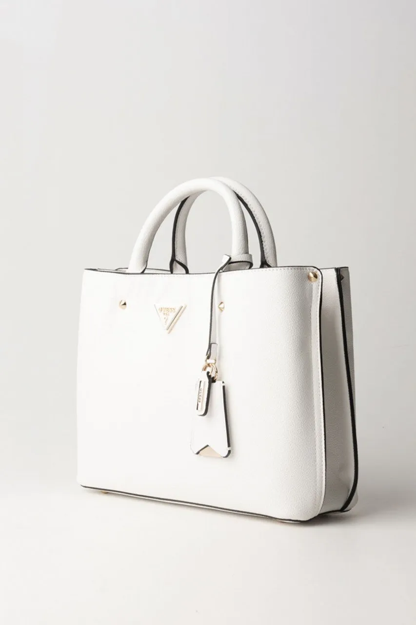 Stone Meridian Handbag with Removable Shoulder Strap