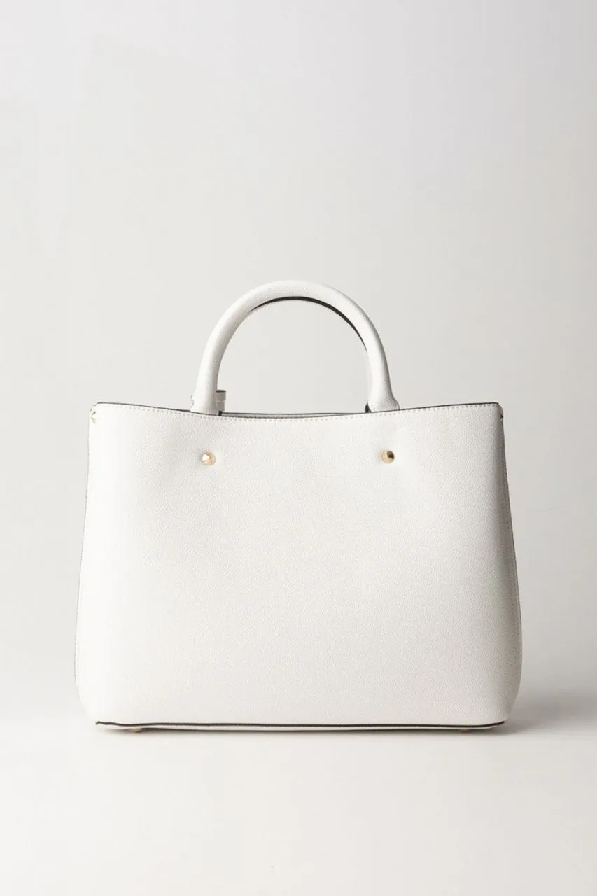 Stone Meridian Handbag with Removable Shoulder Strap