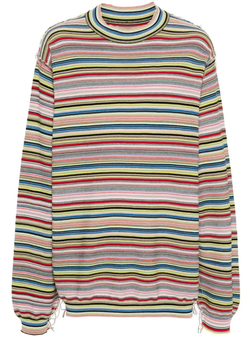 Striped Knit T-Shirt