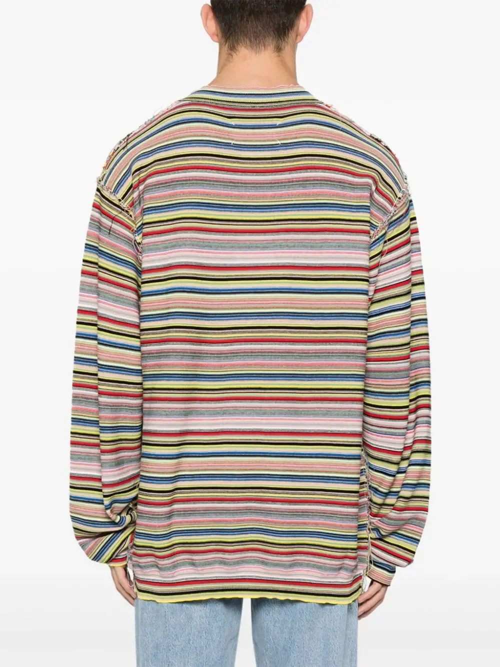 Striped Knit T-Shirt