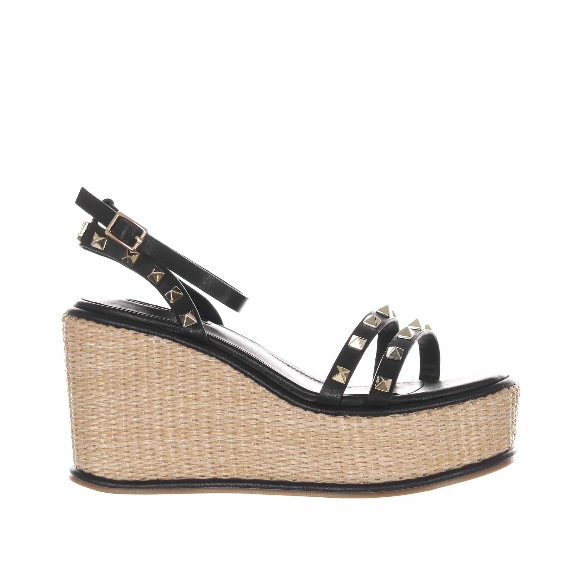 Studded leather sandals
