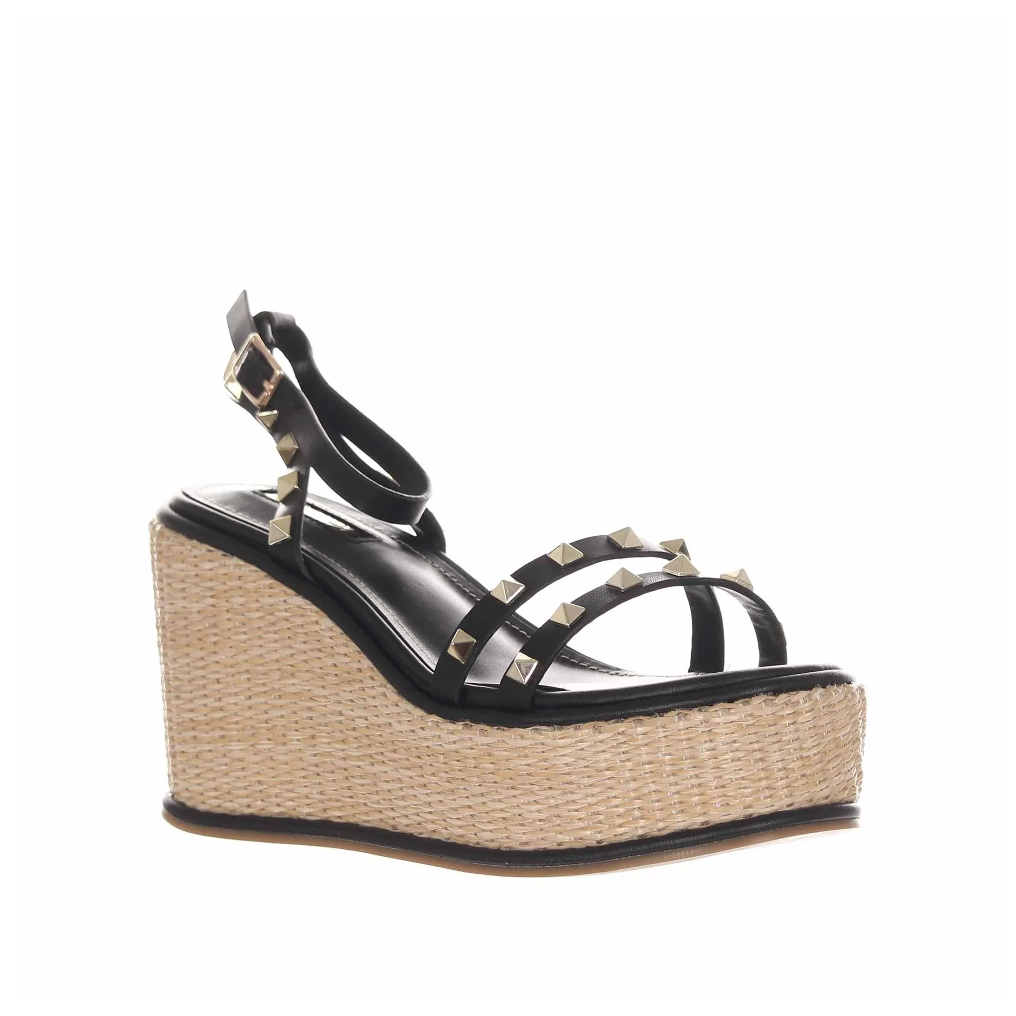 Studded leather sandals