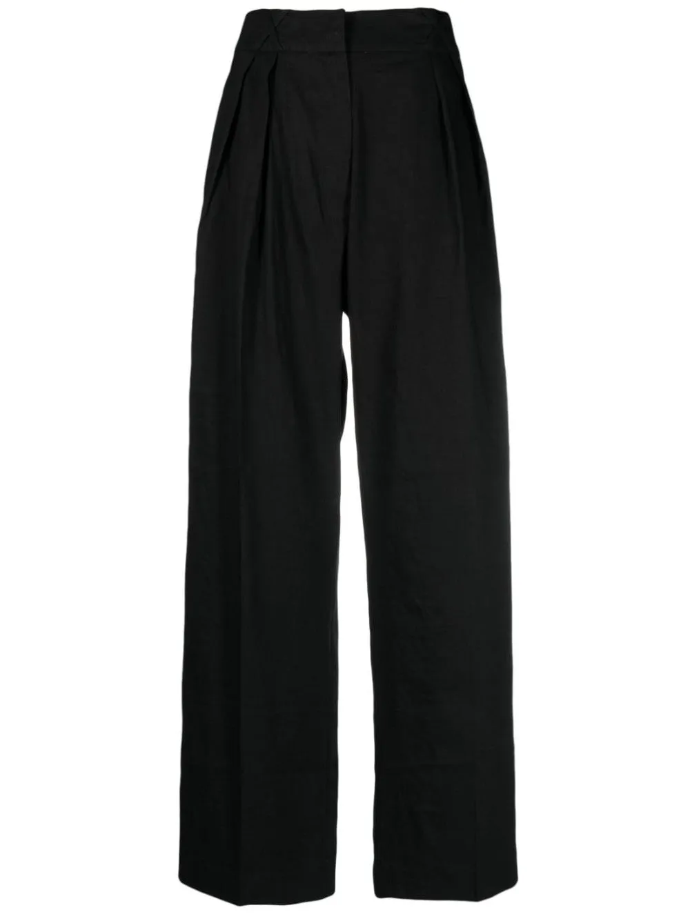 Tailored straight pants
