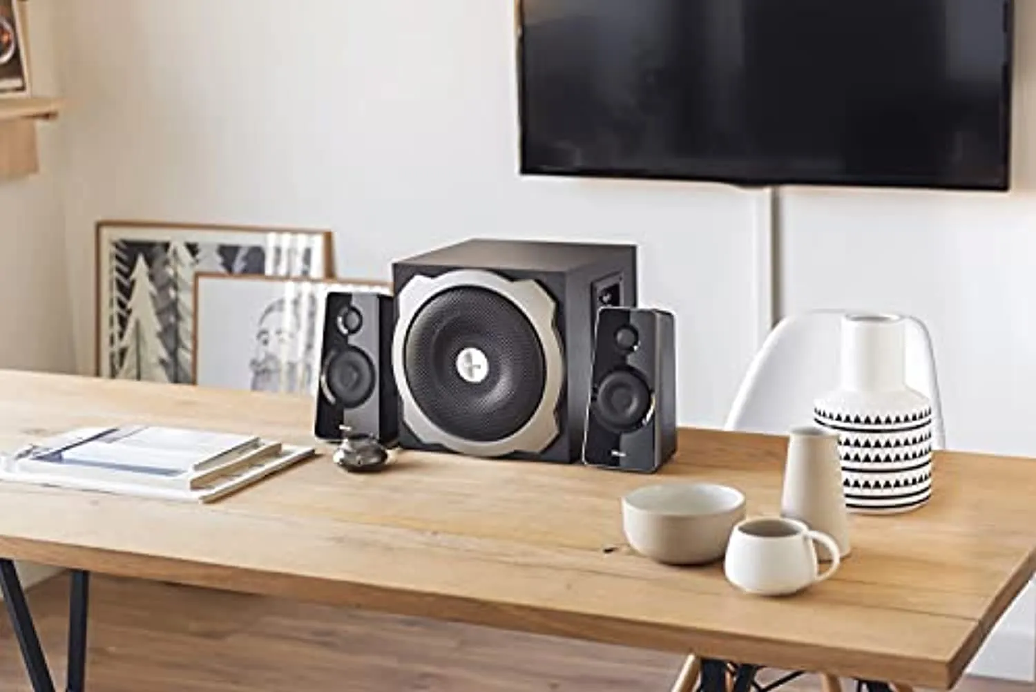Trust Tytan 2.1 Speaker Set with Subwoofer, Energy Saving, Standard, Black