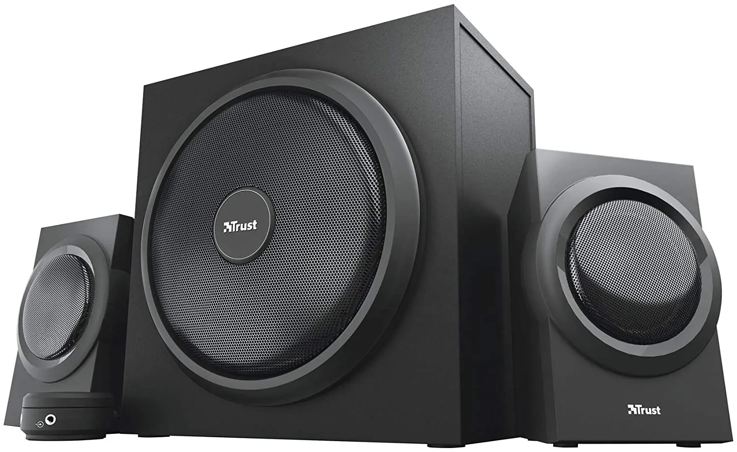 Trust Tytan 2.1 Speaker Set with Subwoofer, Energy Saving, Standard, Black
